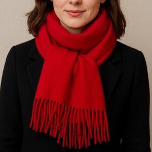 Enzo Mantovani wool blend scarf